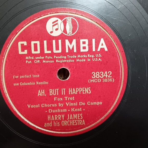 Harry James & His Orchestra - 2 Shellac 78RPM Record Bundle - Circa 1940's - Picture 3 of 5